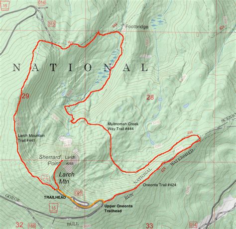 Larch Mountain Crater Loop Hike Hiking In Portland Oregon And