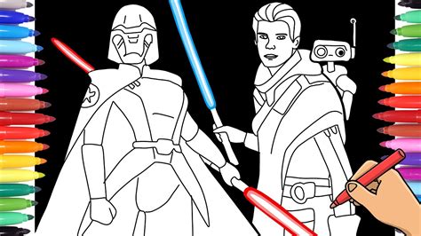 Color this online from your desktop, mobile device, or tablet. Coloring and Drawing: Star Wars Fallen Order Coloring Pages