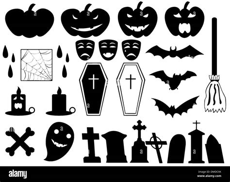 Halloween Vector Elements Stock Vector Image And Art Alamy