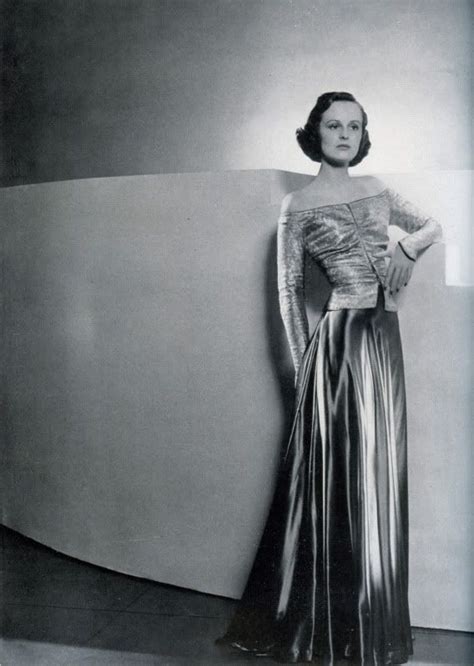 Penelope Dudley Ward By George Platt Lynesharpers Bazaar November 1937 Nt 1930s Fashion