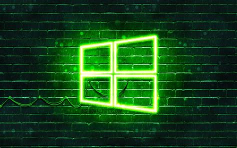 Green Windows Logo Wallpaper