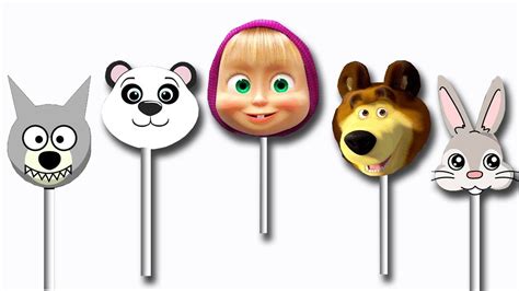 This page contains a list of all the episodes of the masha and the bear animated series. Masha And The Bears Lollipop Finger Family Song | Finger Nursery Rhymes Collection For Kids ...