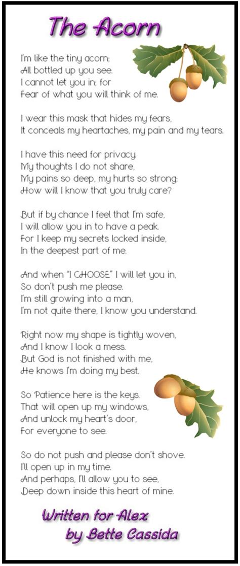 Foster Care Poems
