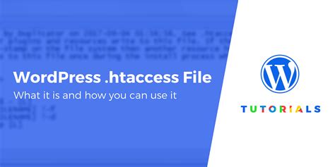 What Is The Htaccess File In Wordpress Plus How To Use It