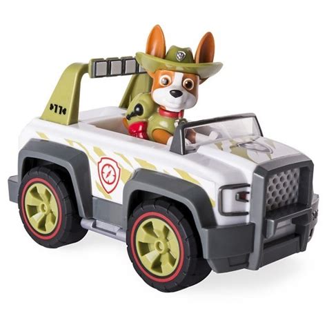 Buy Paw Patrol Basic Vehicle And Pup Trackers Jungle Rescue At Mighty