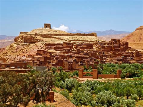 Royal air maroc is the largest country's airline with routes for more than 80 countries across the world. Kasbah di Ait Ben Haddou, in Marocco - Da Favola
