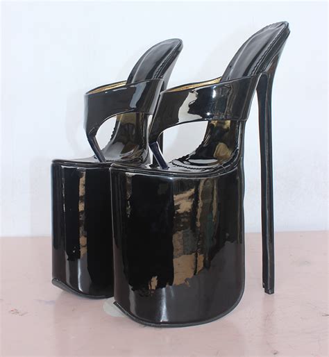buy wonderheel 30cm heel extreme high heel 12inch heel with platform patent