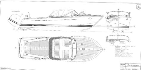 Riva Aquarama Sheet Plans 27 — Classic Wooden Boat Plans Wooden Boat