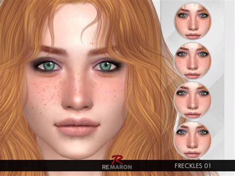 Gina Freckles By Mallorysimmer At Tsr Sims 4 Updates