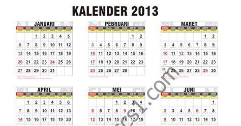 Kalender Tahun 2013 Lengkap Dengan Penanggalan Jawa