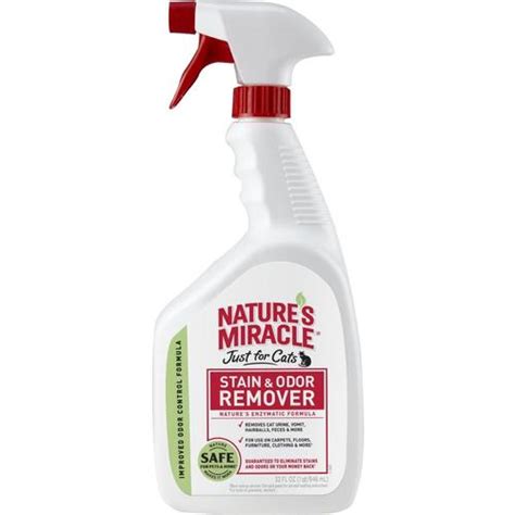 Natures Miracle 32 Fl Oz Cat Stain And Odor Remover Trigger Spray