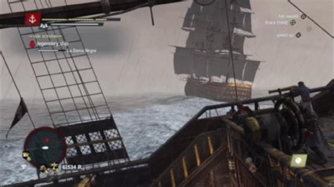 Assassin S Creed Black Flag Legendary Ship La Dama Negra Youtube