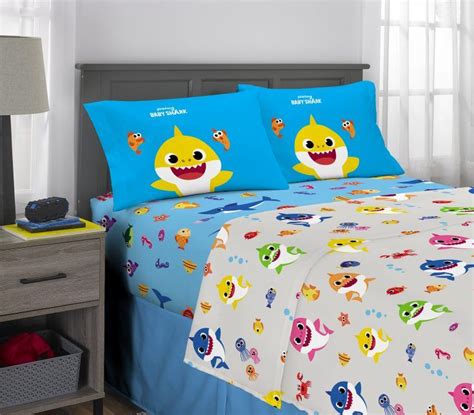 Walmart Is Selling Baby Shark Bedding So Your Kids Can Count Sharks In