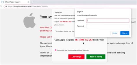 Official Apple Support Fake Virus Alert How To Get Rid Of It From