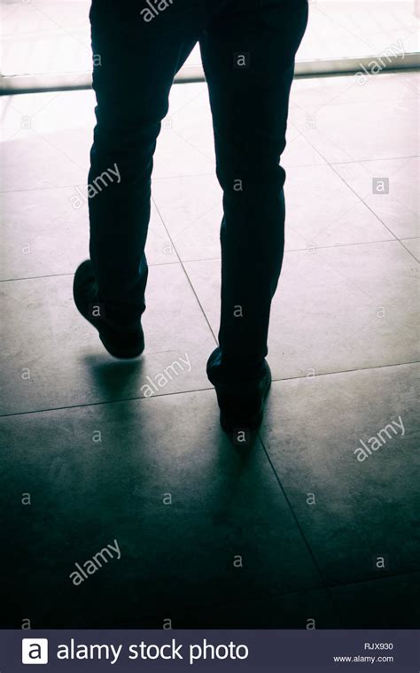 Silhouette Of A Man Walking Away Hi Res Stock Photography And Images