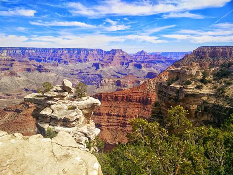 Grand Canyon National Park North Rim מגלים את אמריקה