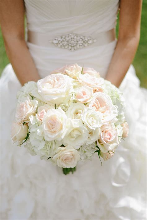 Blush And Ivory Bridal Bouquet With Florals From Stems Atlanta This