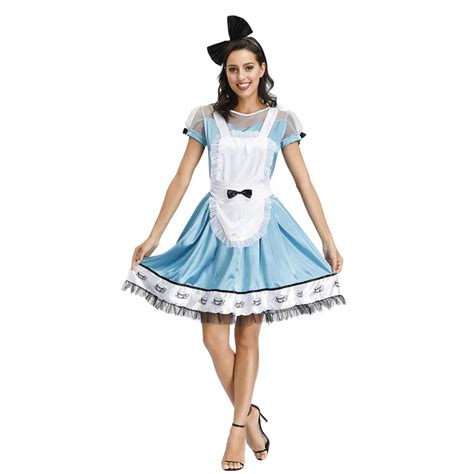 Halloween Alice In Wonderland Costume For Women Adult Alice Dream