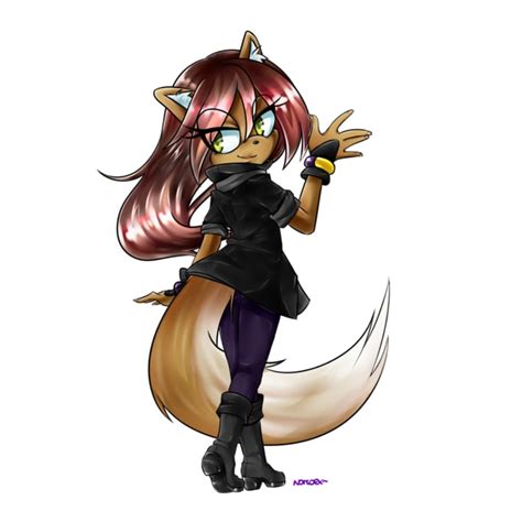 Anime girl, blonde woman with makeup. Draw your sonic oc or your anime portrait by Sashimilover