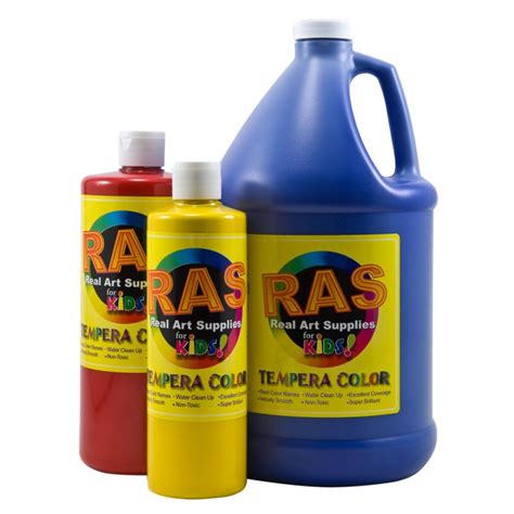 Non Toxic Tempera Water Soluable Paint Ras For Kids Jerrys Artarama