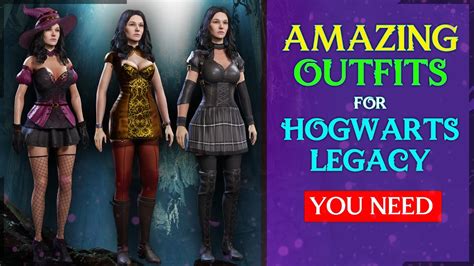 5 Amazing Hogwarts Legacy Outfit Mods For Female Characters Short