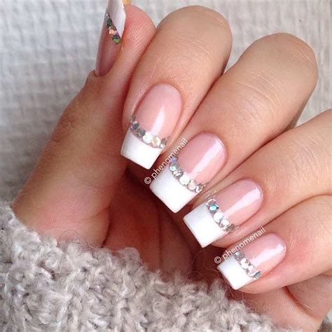 51 Cool French Tip Nail Designs Page 2 Of 5 Stayglam