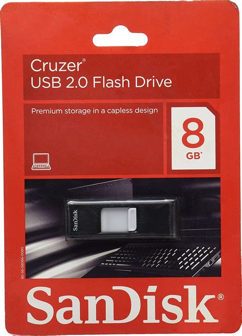 Sandisk Cruzer 8 Gb Usb 20 Flash Drive Sdcz36 008g A11