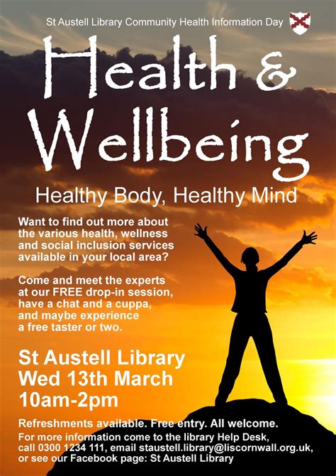 Health And Wellbeing St Austell Library St Austell Methodist Circuit