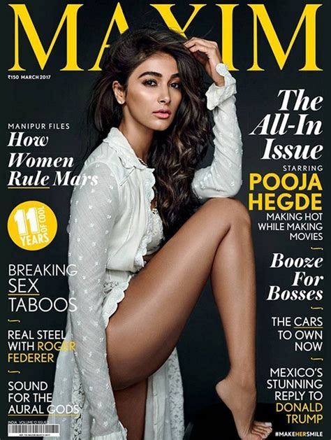 Pooja Hegde Photoshoot For Maxim India Magazine March 2017 Webenty