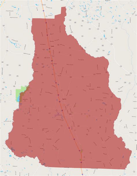 Cook County Boundary Map