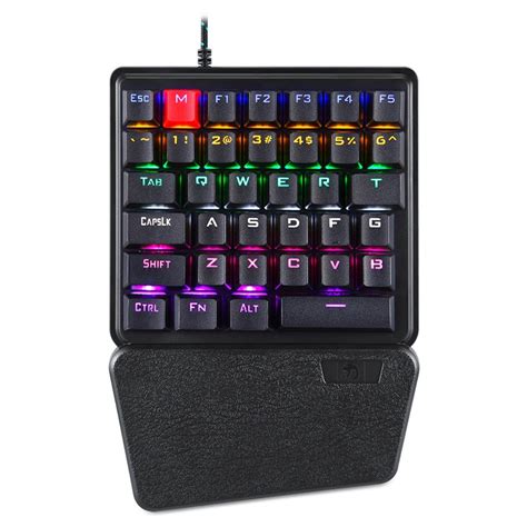 Voberry Wired Keyboard Wired Usb Mini Pc Keyboard New 36 Keys Black