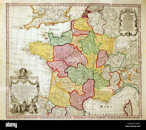 18th Century France Map Hi Res Stock Photography And Images Alamy