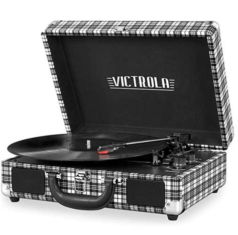 Victrola Vintage Suitcase Record Player Bluetooth