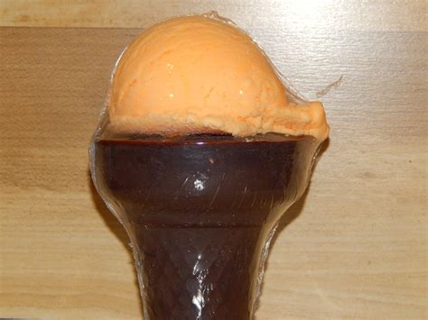 Orange Ice Cream Soap And Bubbles Cone Trascentuals