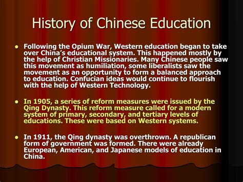 Ppt Chinese Educational Culture Vs American Schools Powerpoint