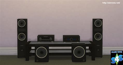 Home Theater System At Simista Sims 4 Updates