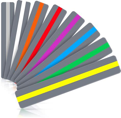 Dyslexia Reading Strips With Coloured Overlay Highlight Bookmarks