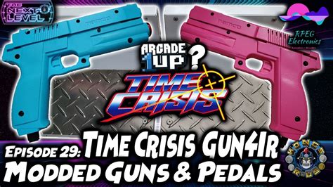 Time Crisis Guns And Pedals Gun4ir Mod Future Arcade1up Cab The