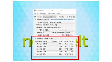 Windows 10 Cpu Temperatur Anzeigen So Geht´s Netzwelt