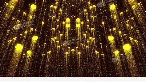 Glitter Animated Background Golden Gorgeous Flares Particles Flicker