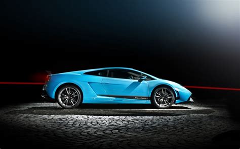 Fondos De Pantalla Coches Azules Vehículo Lamborghini Gallardo