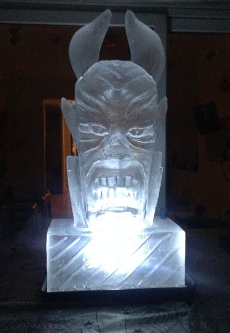 Demon 4 Passion For Ice Ice Sculpture And Ice Luge Specialists