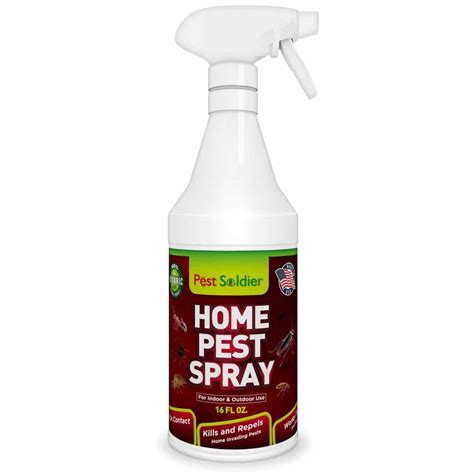 Pest Soldier Organic Home Pest Control Spray Kills And Repels Ants