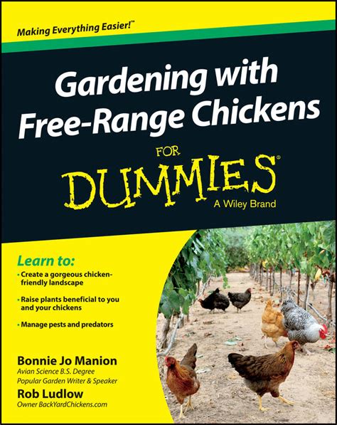 Gardening With Free Range Chickens For Dummies Vetbooks