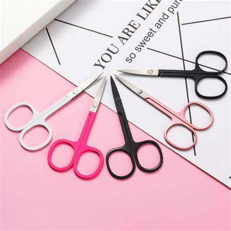 1pc Stainless Steel Small Nail Tools Eyebrow Nose Hair Scissors Cut
