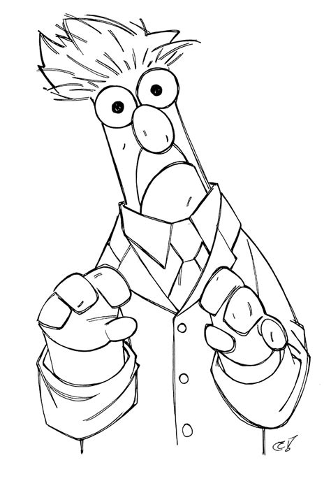 Muppets Beaker Sketch Craig Rousseau