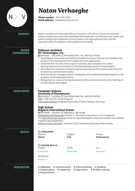 Architecture Resume Examples Architect Resume Guide T Vrogue Co
