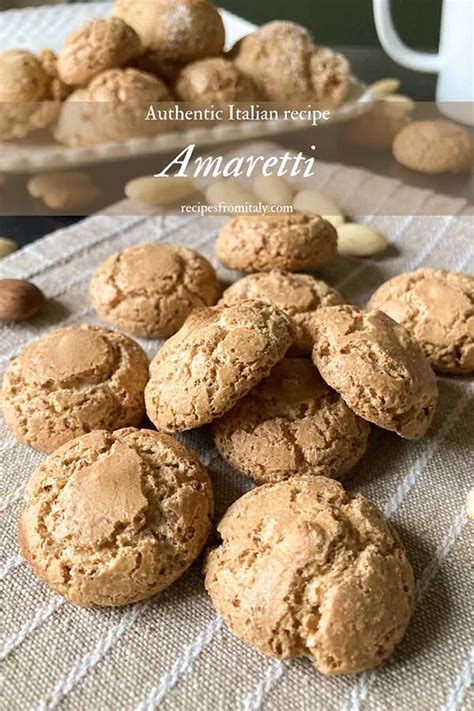 Authentic Italian Amaretti Cookies Recipe Recipes From Italy