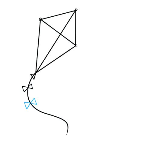 How To Draw A Kite Really Easy Drawing Tutorial