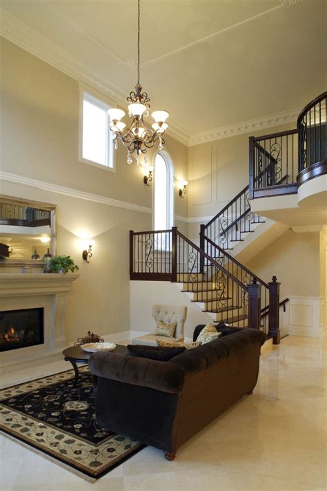 54 Living Rooms With Soaring 2 Story And Cathedral Ceilings Chandelier
